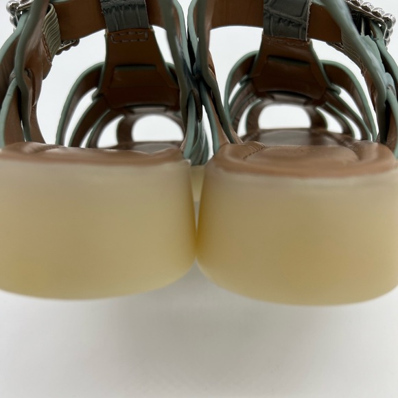 Aerosoles Wagner Platform Sandals Sage Green Strappy Women’s Size 6 - Picture 9 of 12